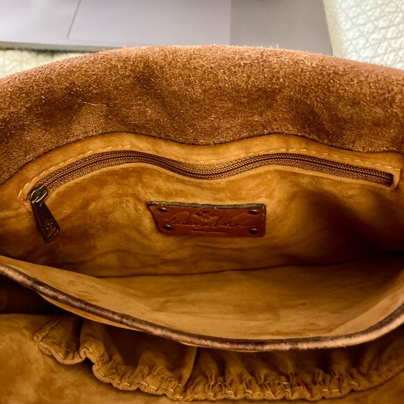 Good Condition, PATRICIA NASH, Beaumont Crossbody, Cognac Leather - Picture 4 of 8